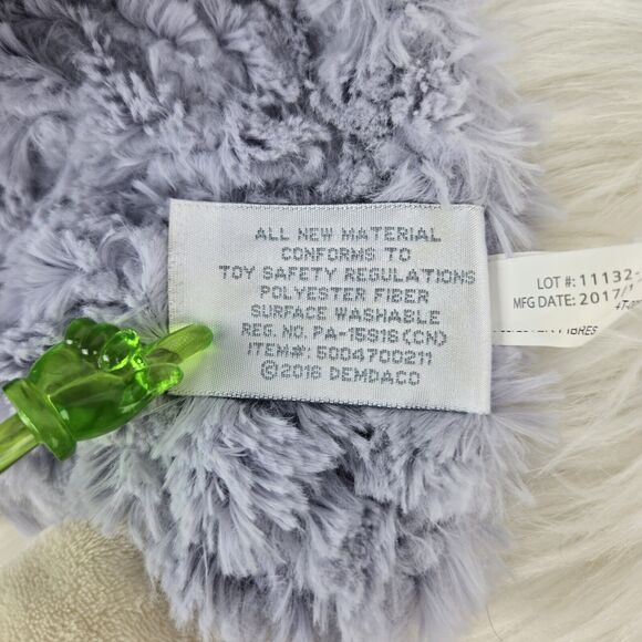 Demdaco Nat & Jules Ellery Elephant Lovey Security Blanket Rattle 14" - Picture 7 of 9